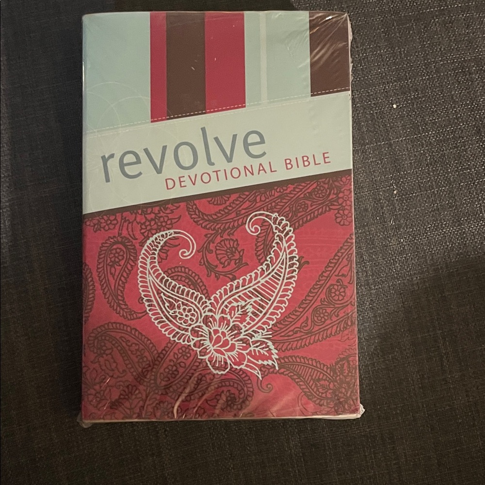 REVOLVE Devotional Bible - Red and Blue